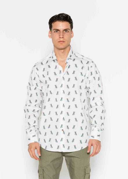 LOYAL ELASTANE PRINTED SHIRT