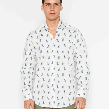 LOYAL ELASTANE PRINTED SHIRT
