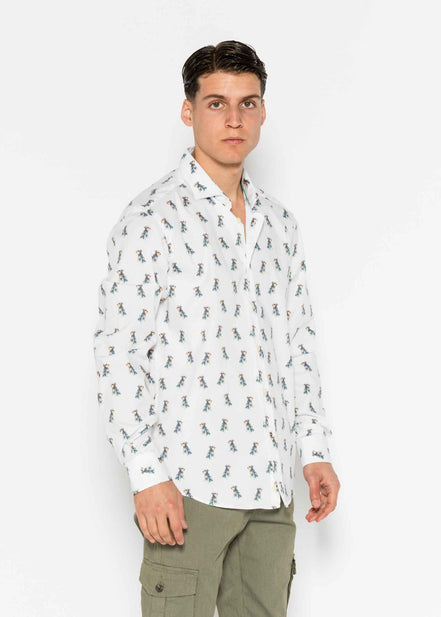 LOYAL ELASTANE PRINTED SHIRT