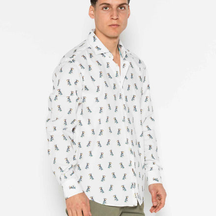 LOYAL ELASTANE PRINTED SHIRT