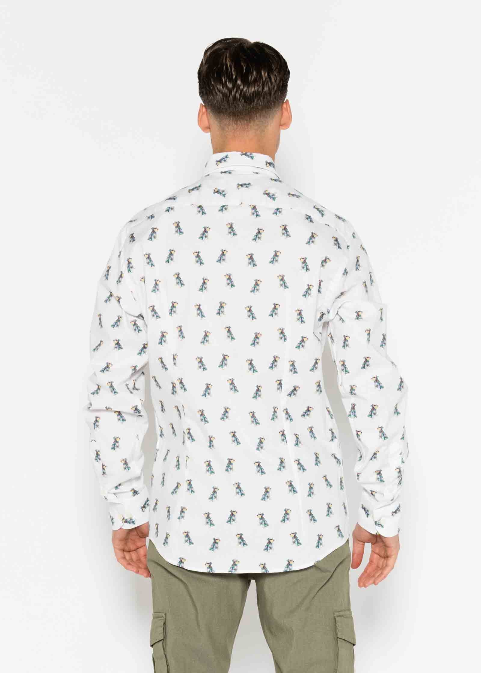 LOYAL ELASTANE PRINTED SHIRT