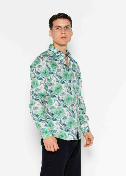 KIWI ELASTAN PRINTED SHIRT