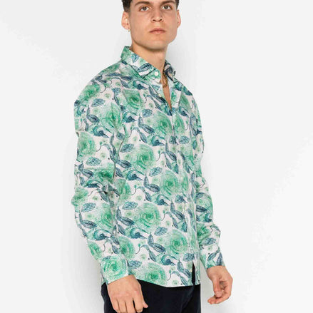 KIWI ELASTAN PRINTED SHIRT
