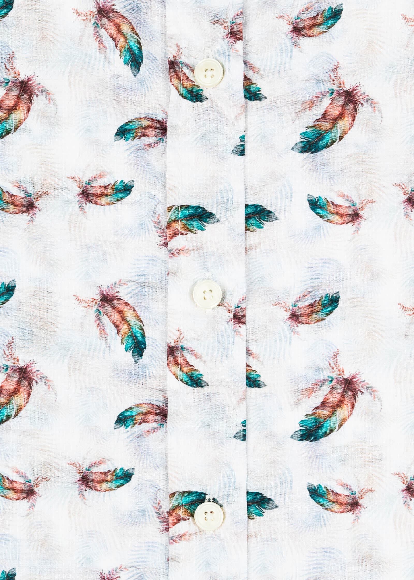 PEKING FEATHERS PRINTED SHIRT