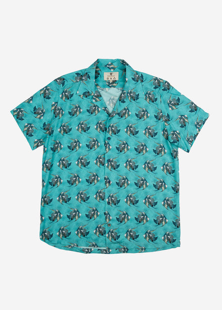 M/C VISCOSE HYPNOTIC BOWLING SHIRT