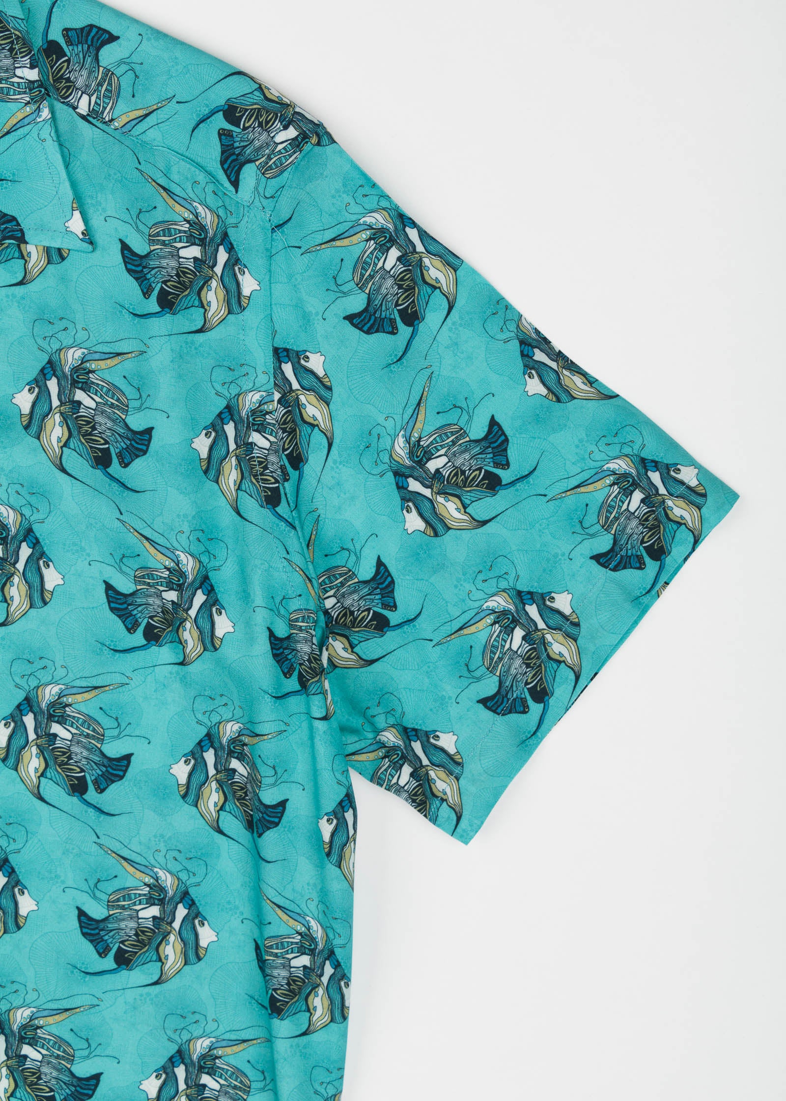 M/C VISCOSE HYPNOTIC BOWLING SHIRT