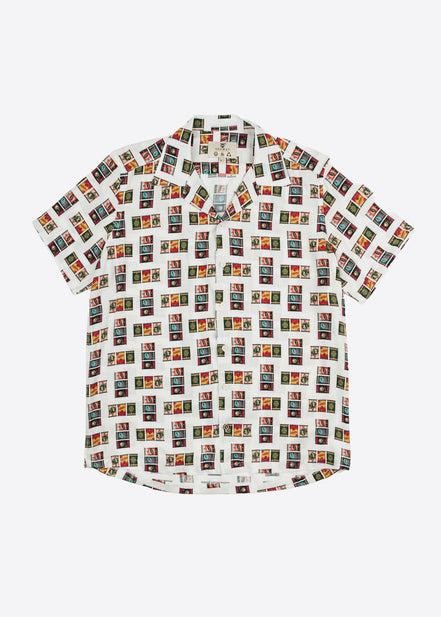 50s Viscose Bowling Shirt