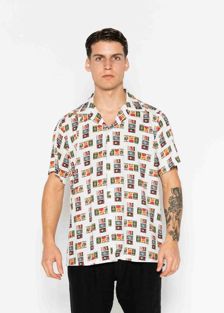 50s Viscose Bowling Shirt