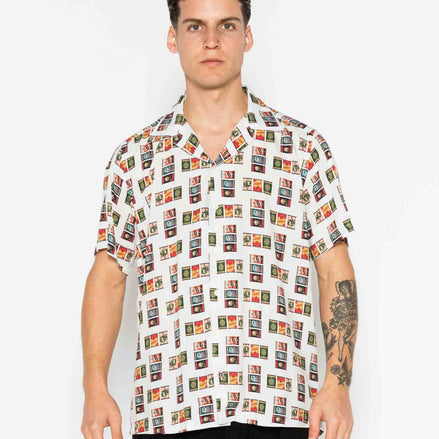 50s Viscose Bowling Shirt
