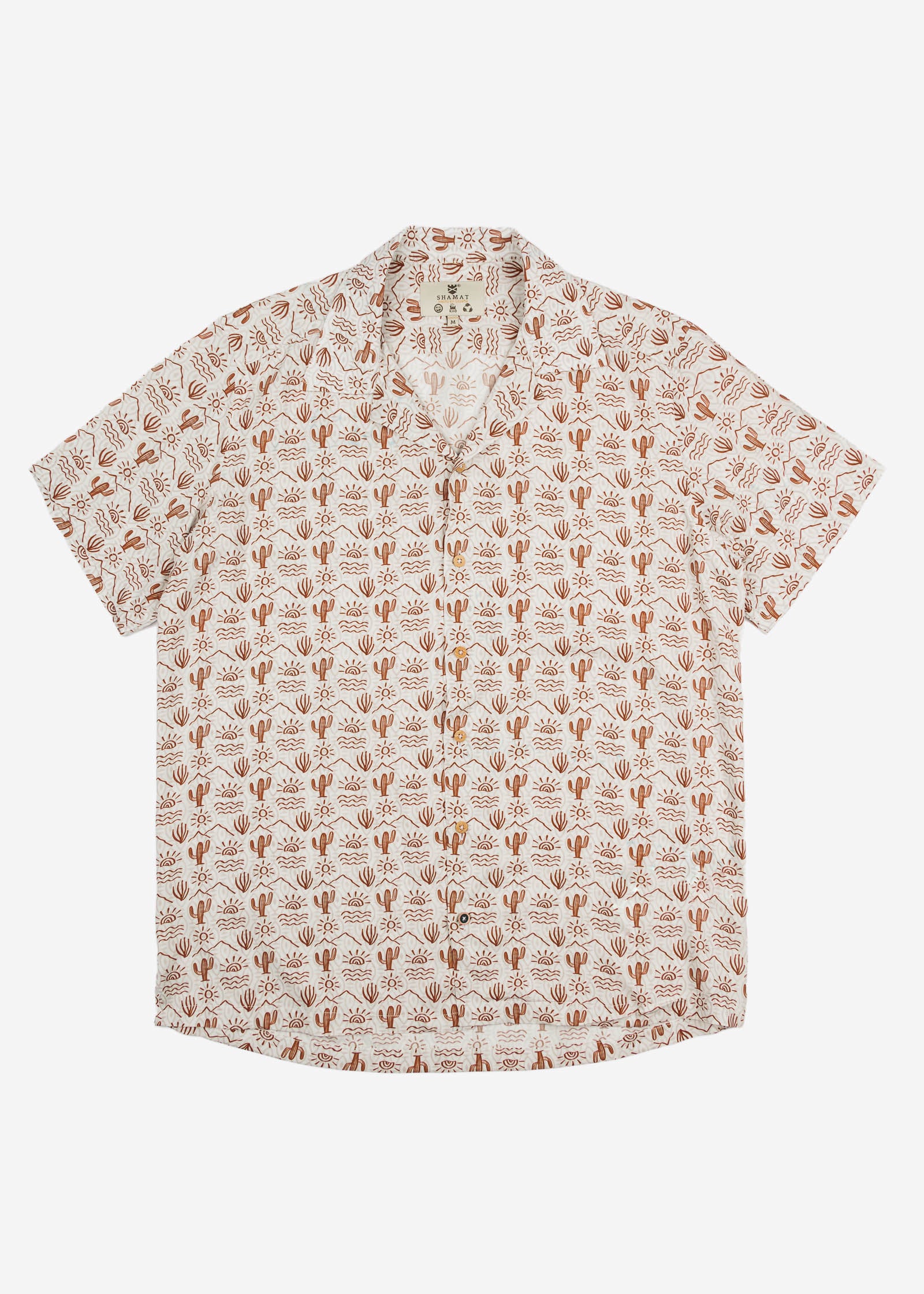 DESERT VISCOSE BOWLING SHIRT