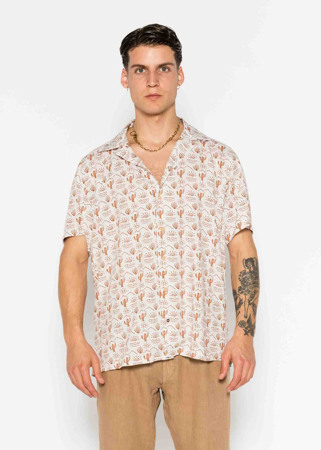 DESERT VISCOSE BOWLING SHIRT