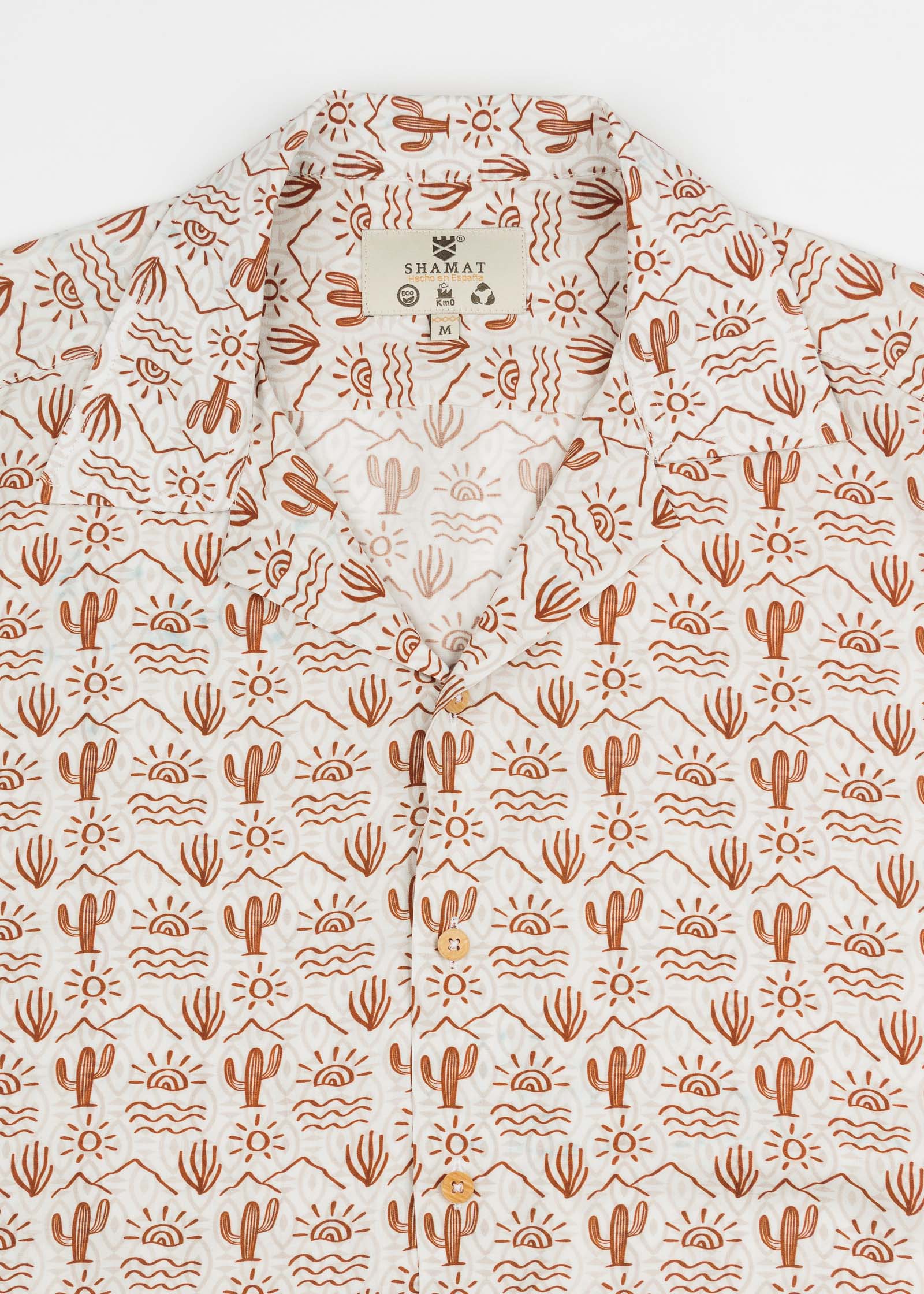 DESERT VISCOSE BOWLING SHIRT