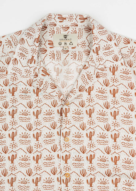 DESERT VISCOSE BOWLING SHIRT