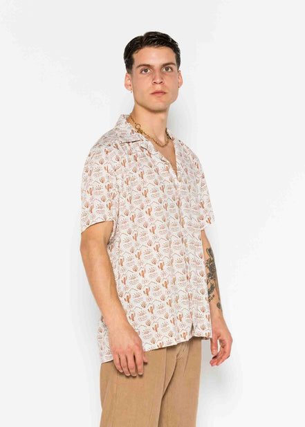 DESERT VISCOSE BOWLING SHIRT