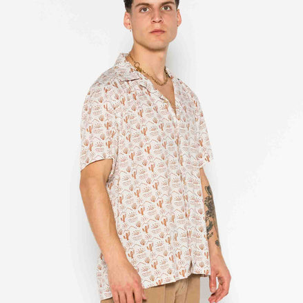 DESERT VISCOSE BOWLING SHIRT