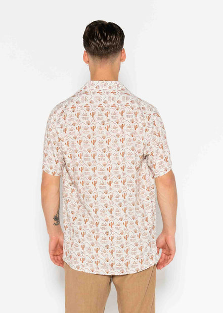 DESERT VISCOSE BOWLING SHIRT