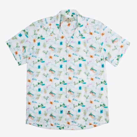M/C BOWLING VOILÈ ALOHA SHIRT