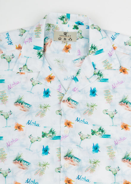 M/C BOWLING VOILÈ ALOHA SHIRT
