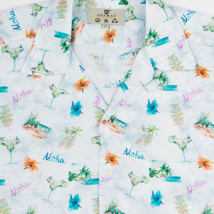 M/C BOWLING VOILÈ ALOHA SHIRT