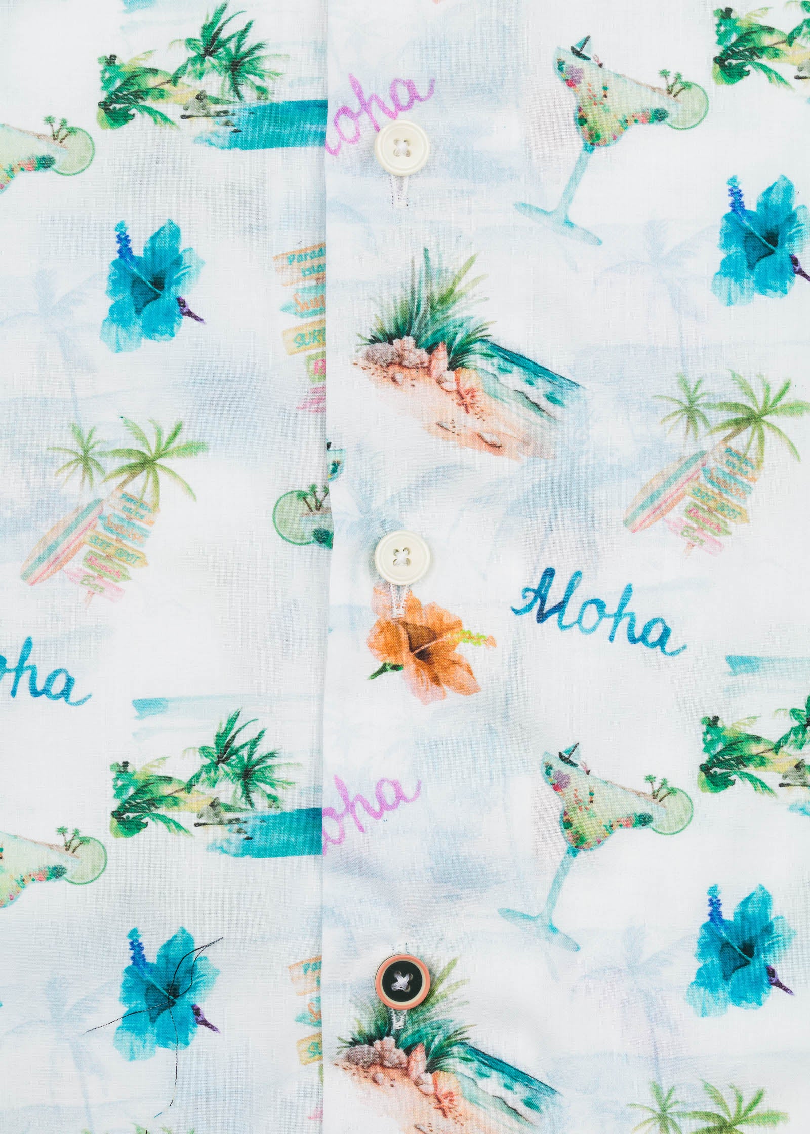 M/C BOWLING VOILÈ ALOHA SHIRT