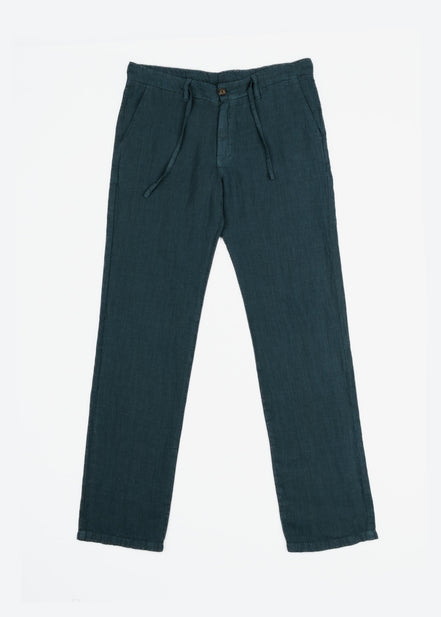 LINEN PANTS WITH DRAWSTRING