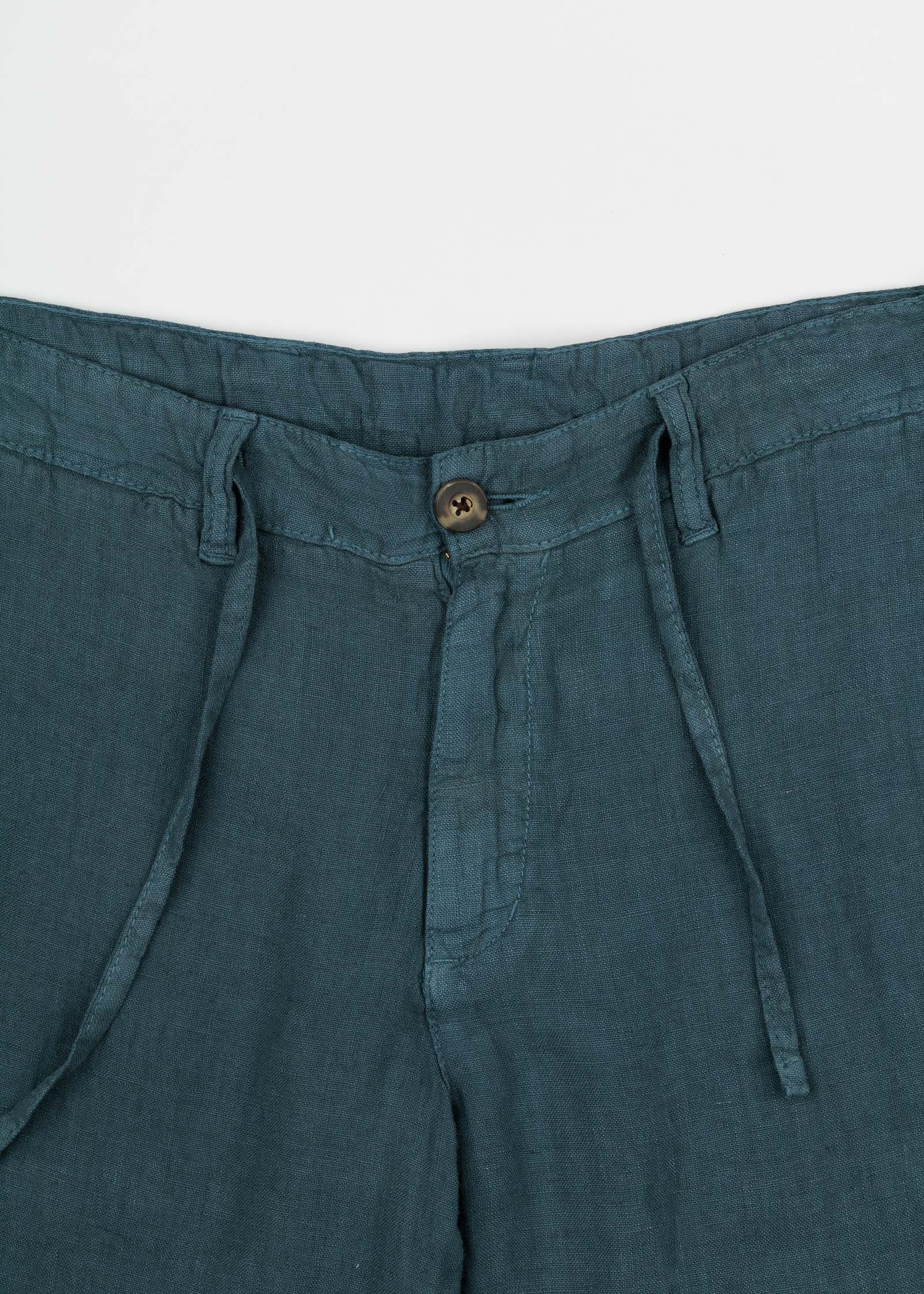 LINEN PANTS WITH DRAWSTRING