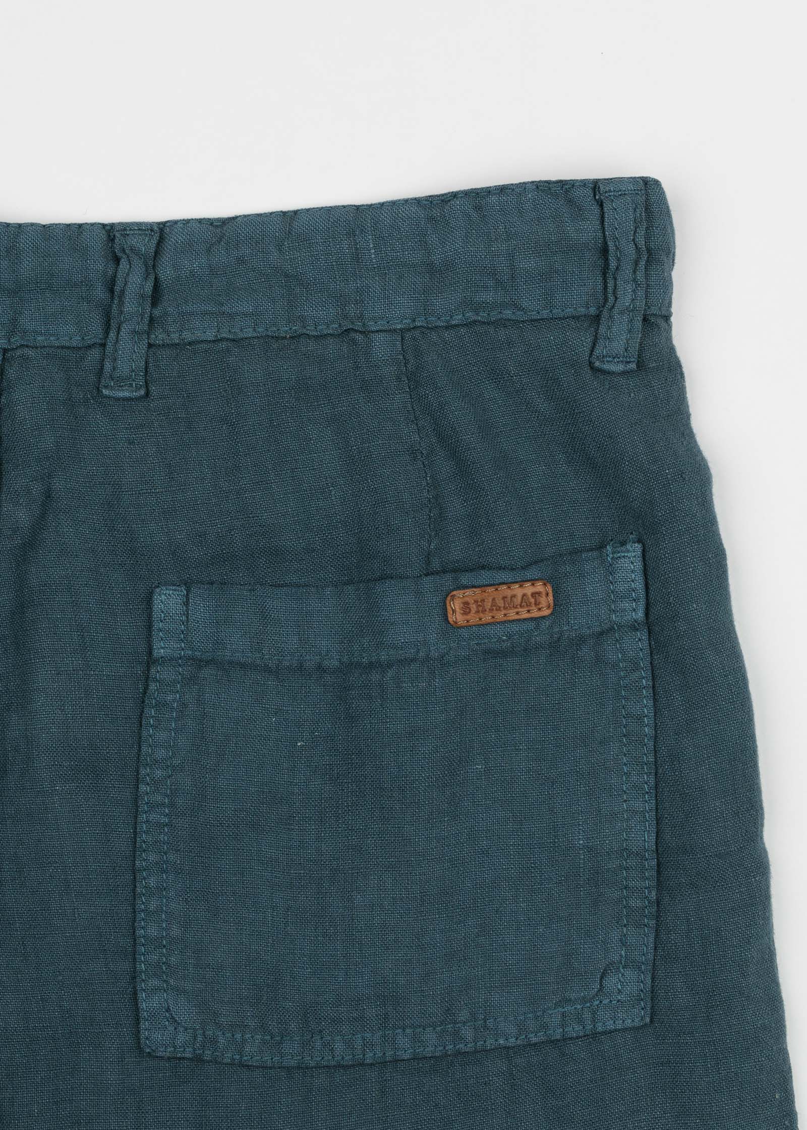 LINEN PANTS WITH DRAWSTRING
