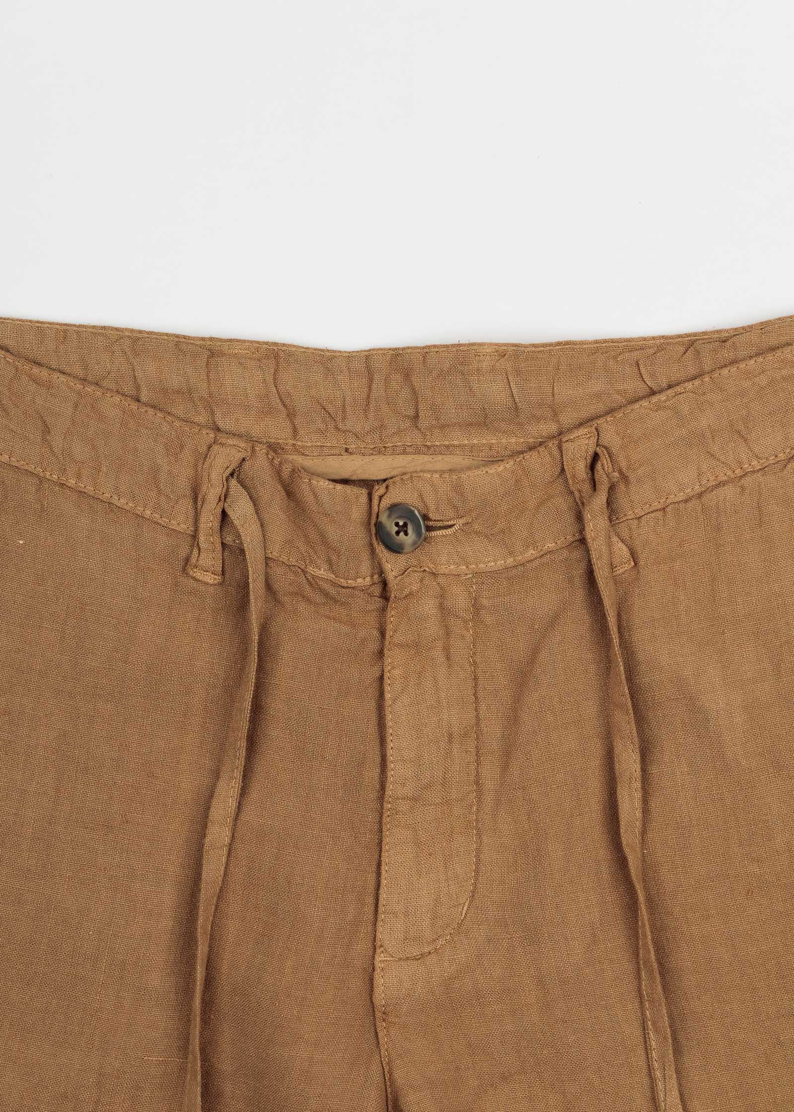 LINEN PANTS WITH DRAWSTRING