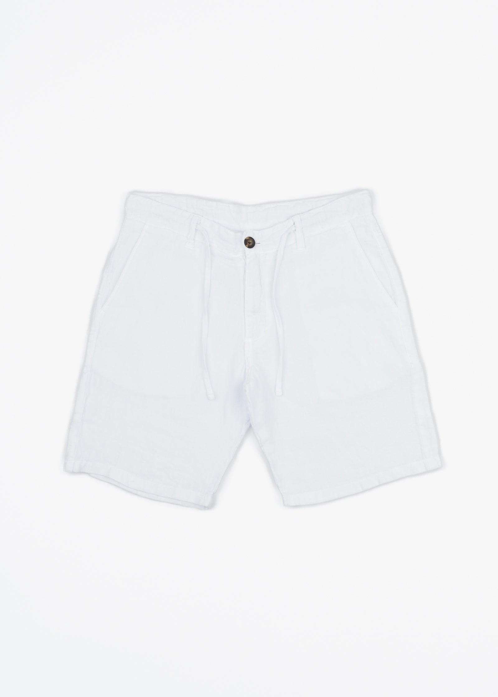 LINEN BERMUDA SHORTS WITH DRAWSTRING