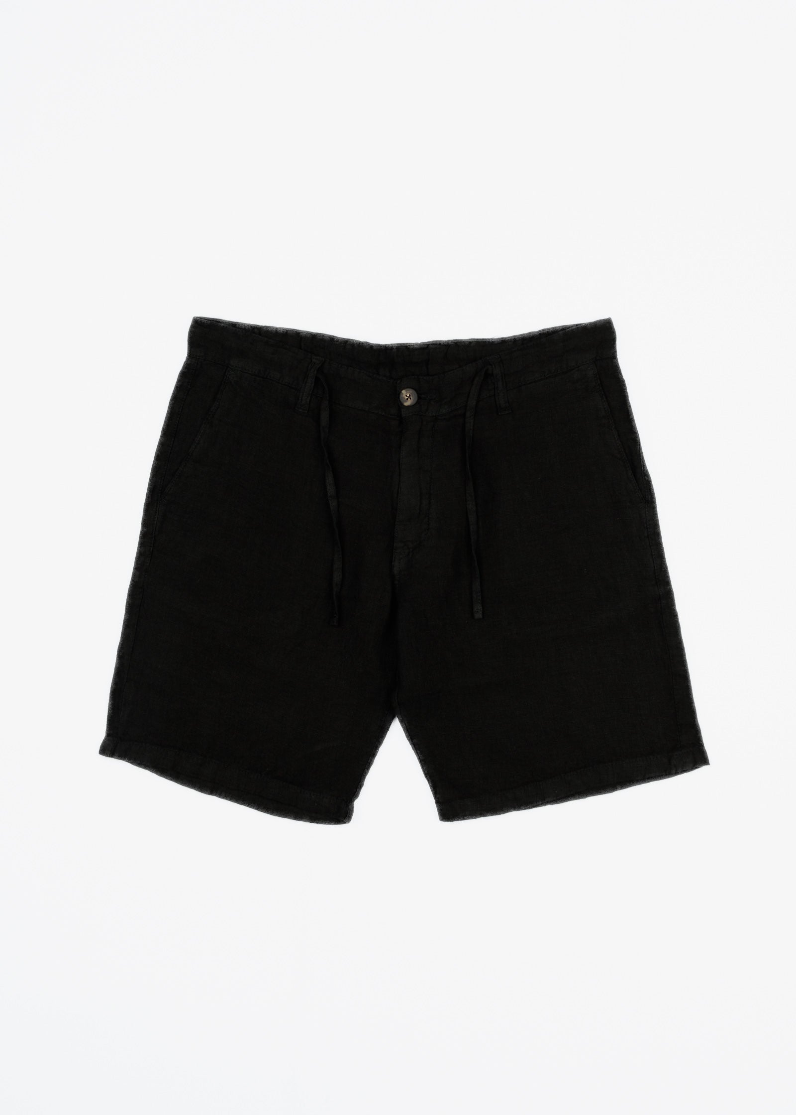 LINEN BERMUDA SHORTS WITH DRAWSTRING