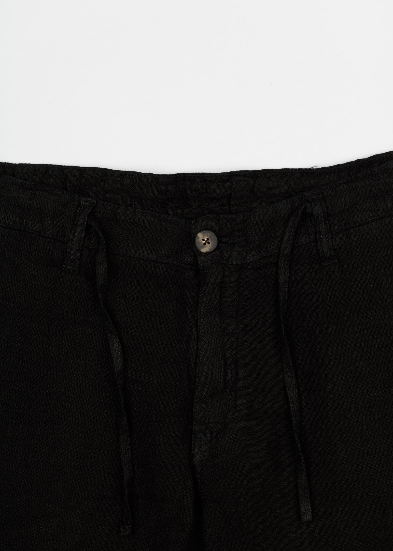 LINEN BERMUDA SHORTS WITH DRAWSTRING