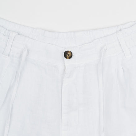 BERMUDAS DE LINHO FEMININAS