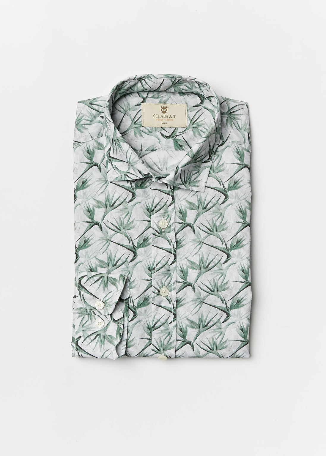PARADISE PRINTED COTTON SHIRT