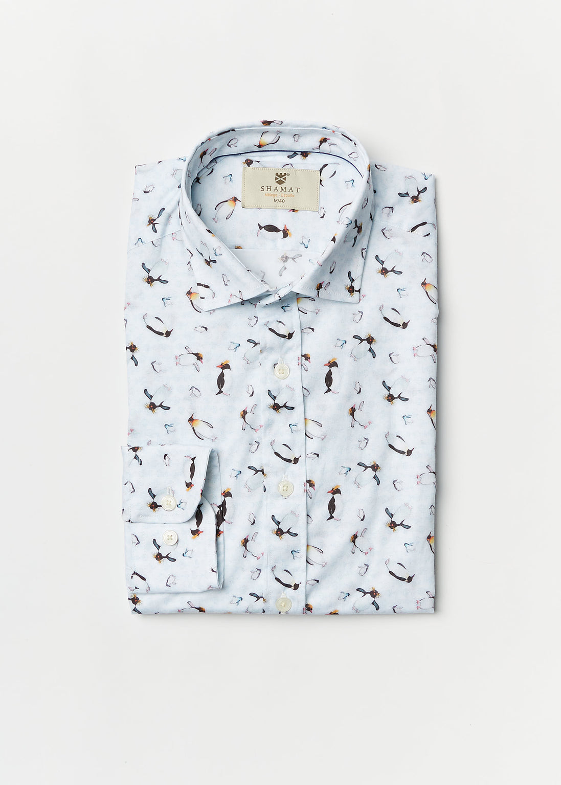 PENGUIN PRINTED ALG/ELASTANE SHIRT