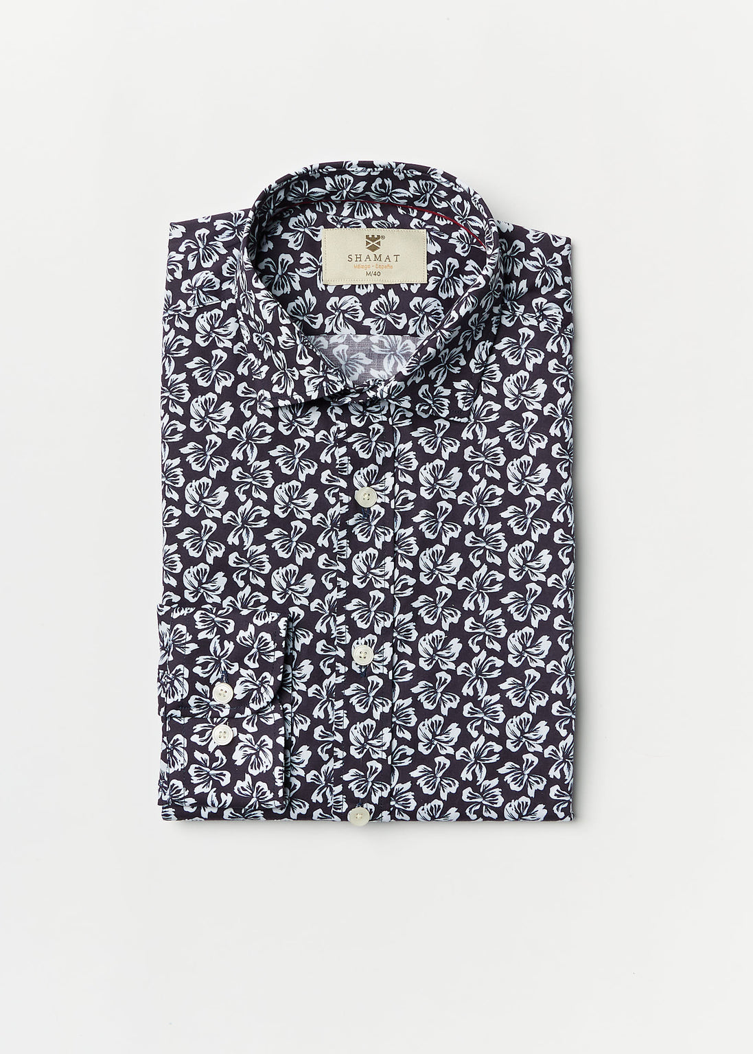 HIBISCUS PRINTED ALG/ELASTANE SHIRT