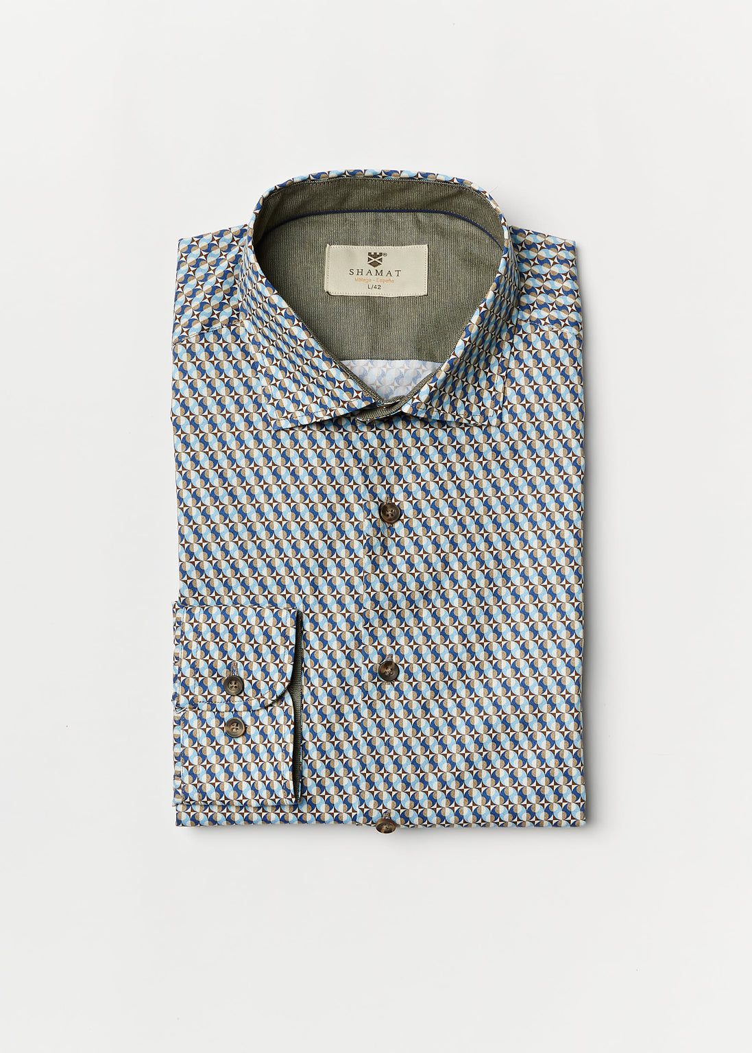 CAMISA DE ALGODÃO ESTAMPADA JARIN