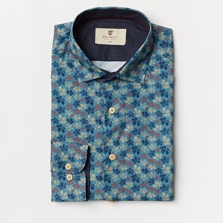 CAMISA DE ALGODÃO ESTAMPADA JADE