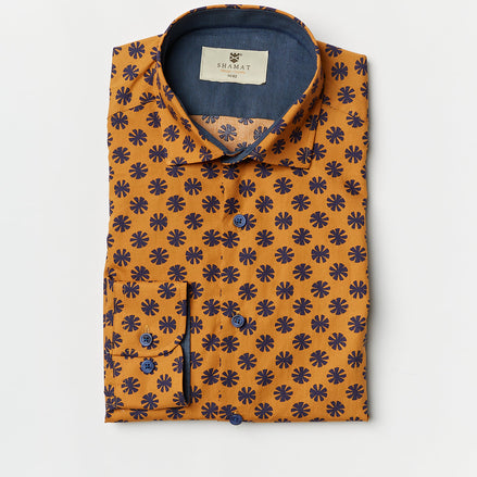 CAMISOLA DE ALGODÃO ESTAMPADA TRANI