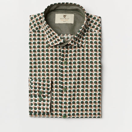 CAMISOLA DE ALGODÃO ESTAMPADA TRANI