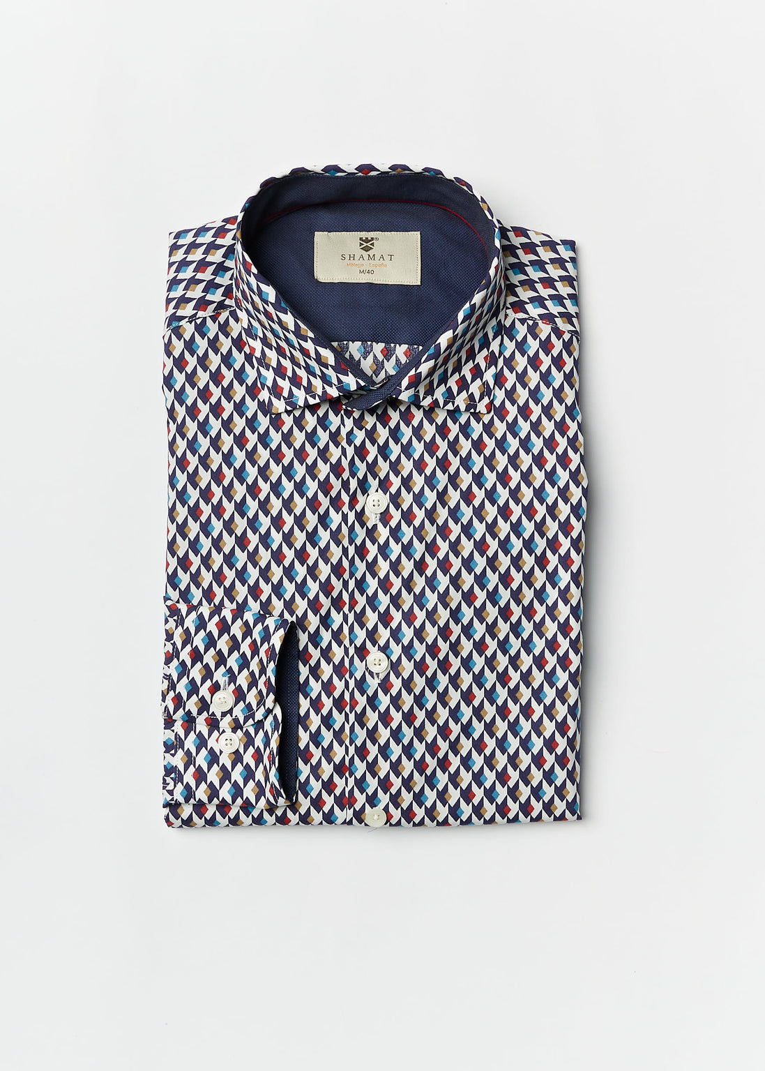 CAMISA ALGODÓN ESTAMPADA TRANI