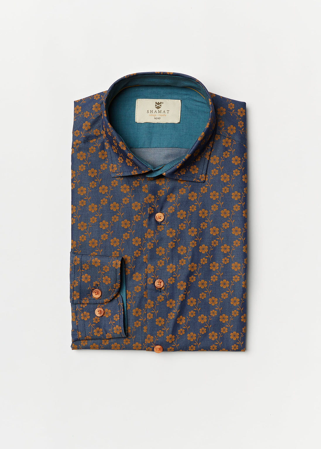 GENOA PRINTED COTTON SHIRT