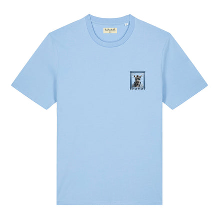 T-SHIRT COM ESTAMPA DE ZEBRA