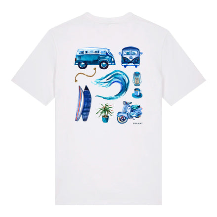 T-SHIRT COM ESTAMPA DE VAN