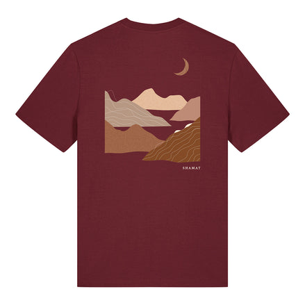 T-SHIRT COM ESTAMPA DE LUA