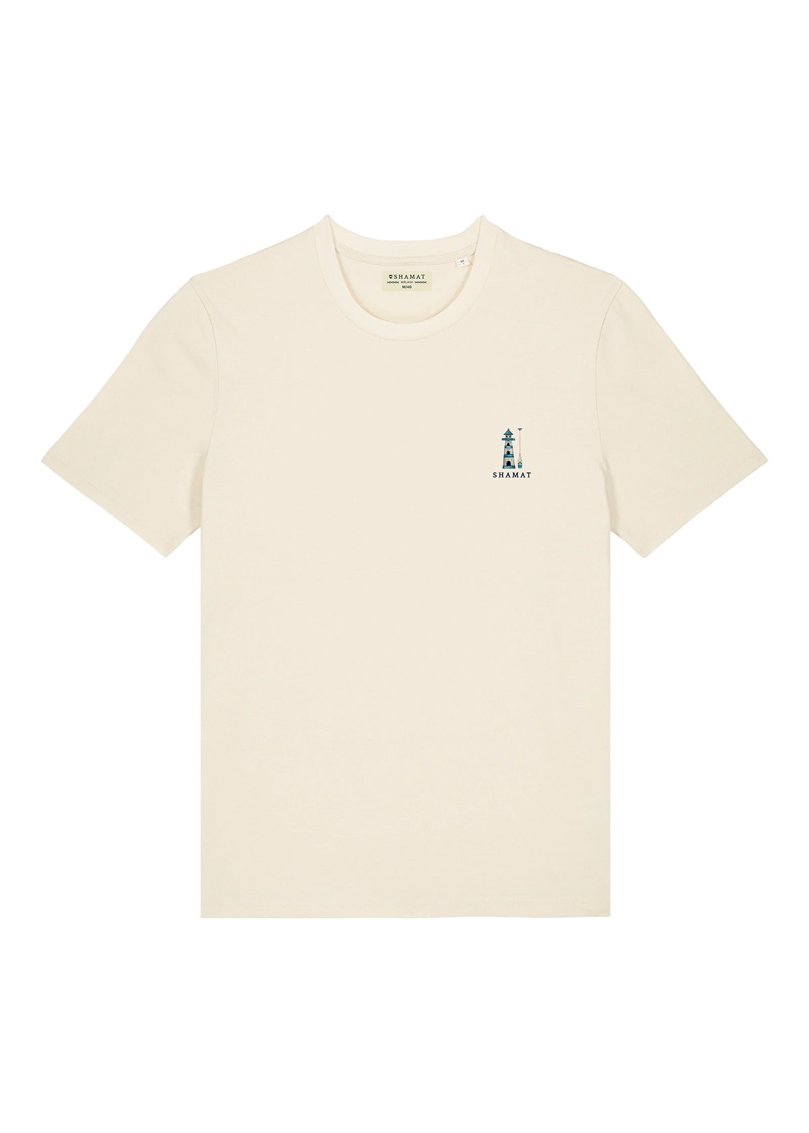 T-SHIRT COM ESTAMPA DE FAROL
