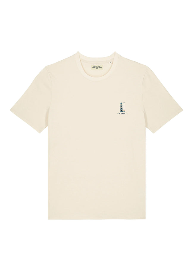 T-SHIRT COM ESTAMPA DE FAROL