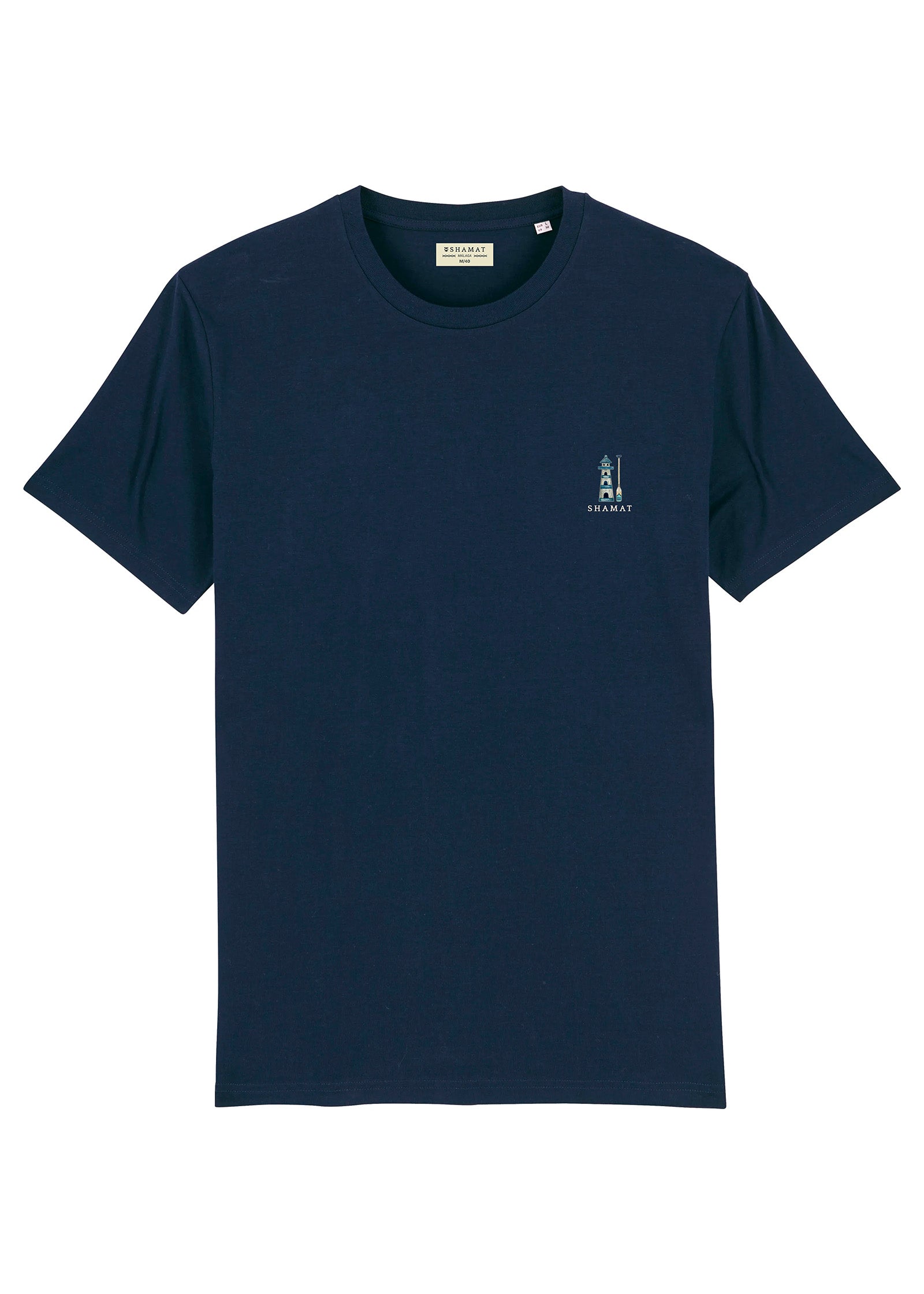 T-SHIRT COM ESTAMPA DE FAROL