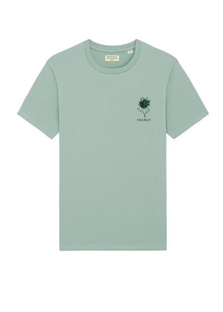 T-SHIRT COM ESTAMPA DE FLORES
