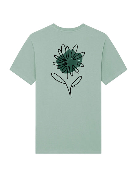 T-SHIRT COM ESTAMPA DE FLORES