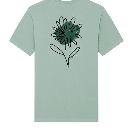 T-SHIRT COM ESTAMPA DE FLORES